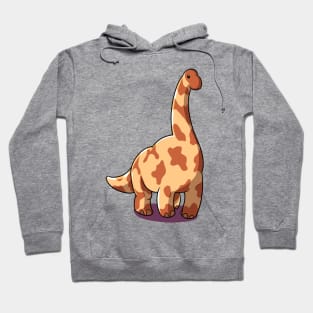 Cartoon Brachiosaurus Hoodie